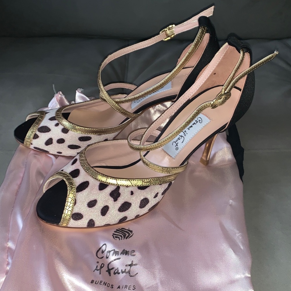 Comme il Faut Professional Tango Shoes NWOT